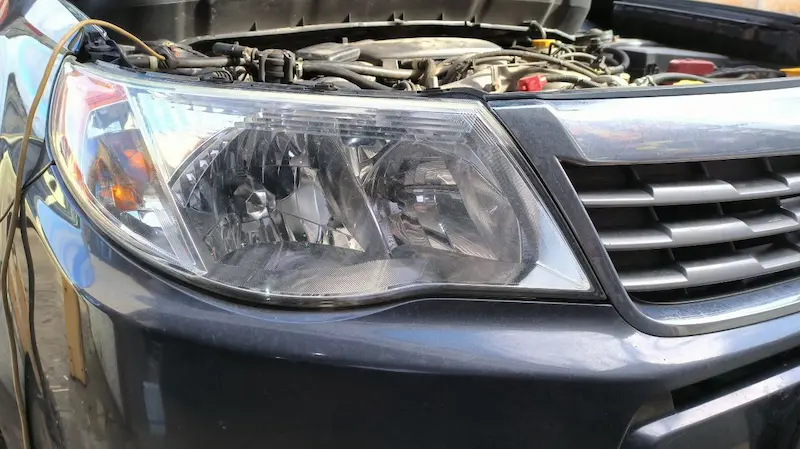 Subaru Forester заміна лінз на Bi-LED до Львів